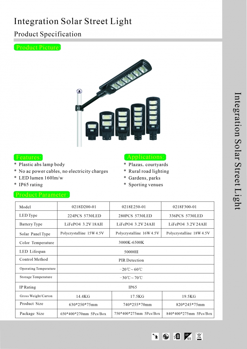 100W Solar Flat Aydınlatma - 2